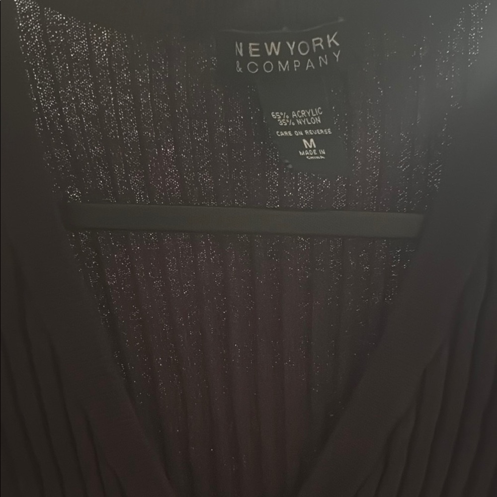 New York & Company Black Sweater